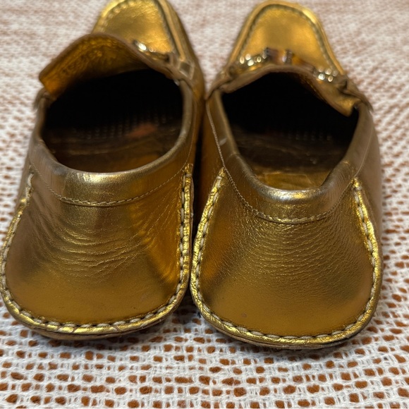 Authentic gold Gucci loafers - Picture 7 of 7